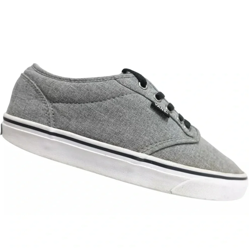 Vans Winston Rock‎ Boy's Low Top Lace Up Grey Skate Shoes - Youth Size 12.5